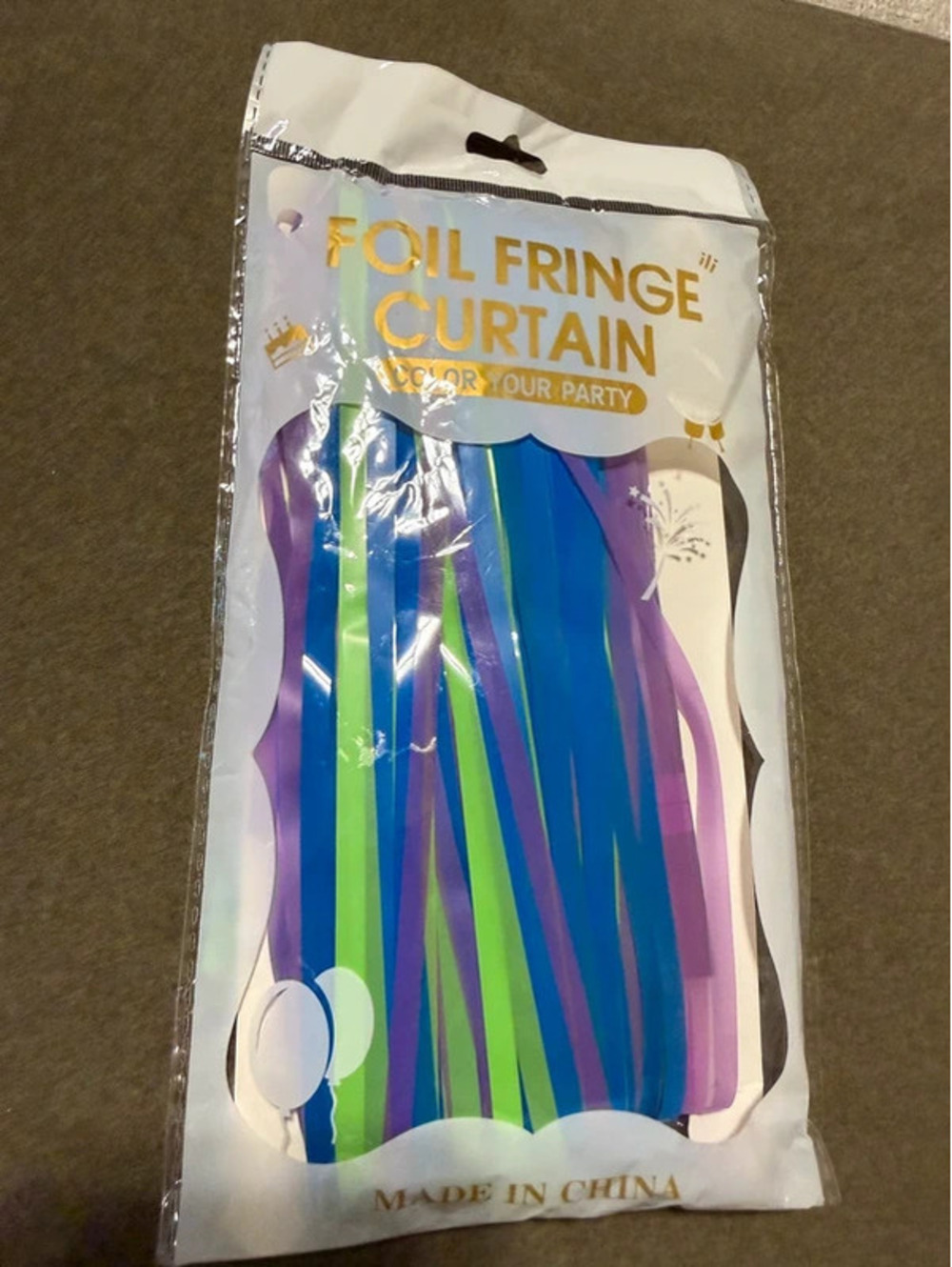 Foil Fringe Curtain